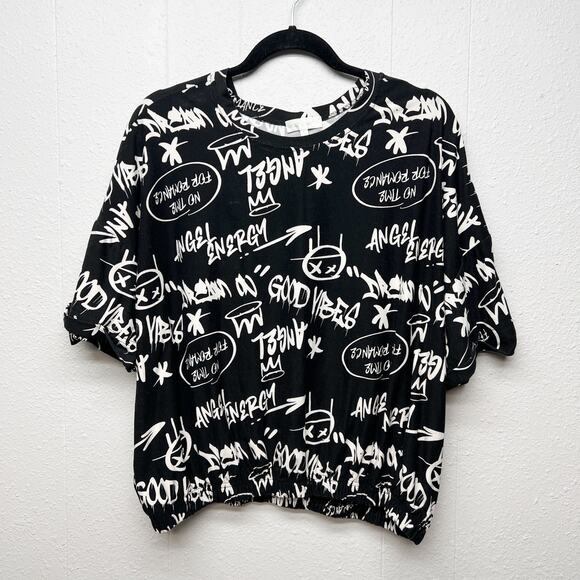 Riley & James Free-Spirited Womens Top 2X Relaxed Boxy Soft Casual Chic Feminine - Picture 1 of 12